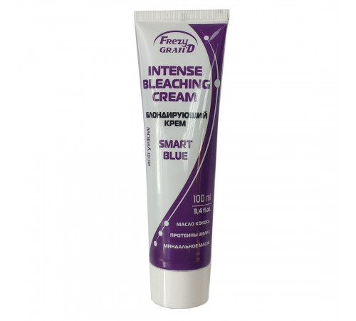 Frezy Grand Блондирующий крем для волос / Intence Bleaching Сream Smart Blue (anti yellow), 100 мл