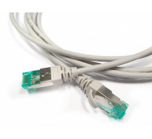PC-LPT-SFTP-RJ45-RJ45-C6a-5M-LSZH-GY Патч-корд S/FTP, экранированный, категория 6a (100% Fluke Component Tested), 30AWG, LSZH, 5 м, серый Hyperline