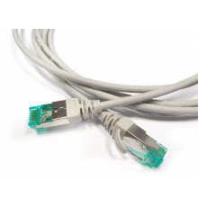 PC-LPT-SFTP-RJ45-RJ45-C6a-5M-LSZH-GY Патч-корд S/FTP, экранированный, категория 6a (100% Fluke Component Tested), 30AWG, LSZH, 5 м, серый Hyperline