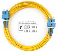Cabeus FOP(d)-9-SC-SC-7m Шнур оптический duplex SC-SC 9/125 sm 7м LSZH