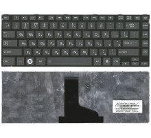 Клавиатура для ноутбука Toshiba Satellite L800, L830 черная, с рамкой