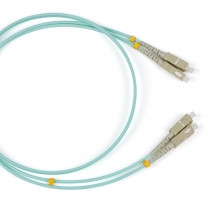 FC-D3-504-SC/PR-SC/PR-H-2M-LSZH-AQ (FC-504-SC-SC-40G-2M) Патч-корд волоконно-оптический (шнур) MM 50/125(OM4), SC-SC, duplex, 10G/40G, LSZH, 2 м Hyper