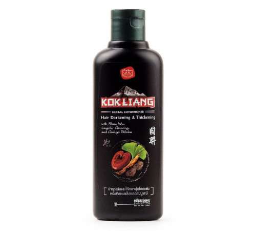 Kokliang Натуральный травяной кондиционер для темных волос / Herbal Conditioner Hair Darkening & Thickening, 100 мл