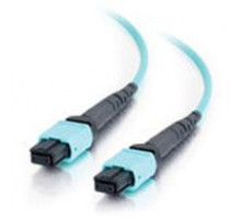 Патч-корд оптический TopLan, волокно OM3 многомодовое 50/125, MPO(папа)/PC 12 волокон - MPO(папа)/PC 12 волокон, тип B, 30 метров