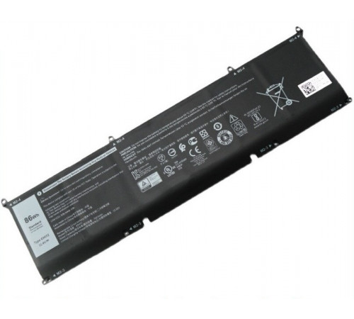 Аккумулятор для Dell Alienware M15 R3 2020, M17 R3 2020, XPS 15 9500, G7 15-7500, Precision 5550, (69KF2), 86Wh, 7543mAh 11.4V