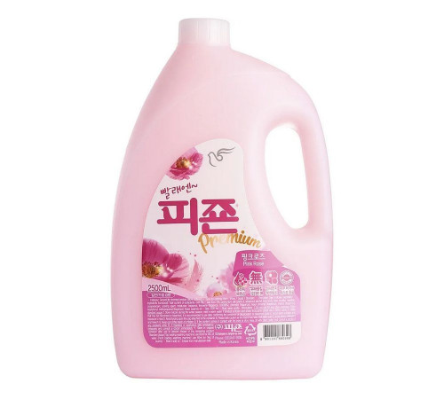 PIGEON Кондиционер для белья розовый сад / Regular Fabric Softener Pink, 2500 мл