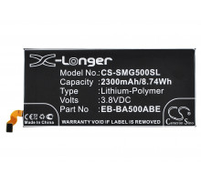 Аккумулятор CS-SMG500SL EB-BA500ABE для Samsung Galaxy A5 SM-A500F 3.8V / 2300mAh / 8.74Wh