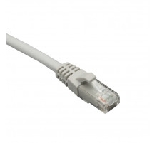 Патч-корд SUPRLAN UTP 6 4x2 24AWG (7x0.2mm) Cu LSZH серый 1м