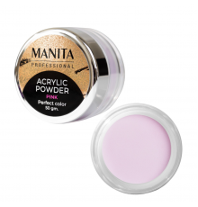 Manita Professional Акриловая пудра мелкодисперсная «Pink», 50 г