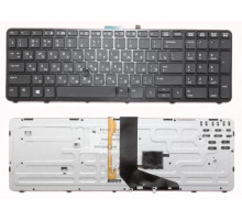 Клавиатура для ноутбука HP ZBook 15, 17 черная, с джойстиком