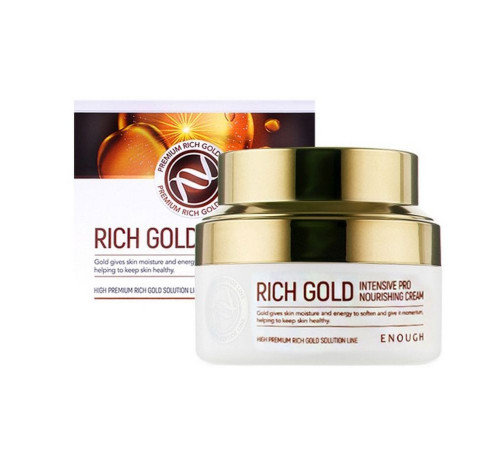 Enough Питательный крем с золотом / Rich Gold Intensive Pro Nourishing Cream, 50 мл