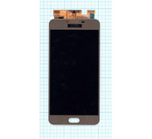 Дисплей для Samsung Galaxy C7 C7000 (TFT) золотой