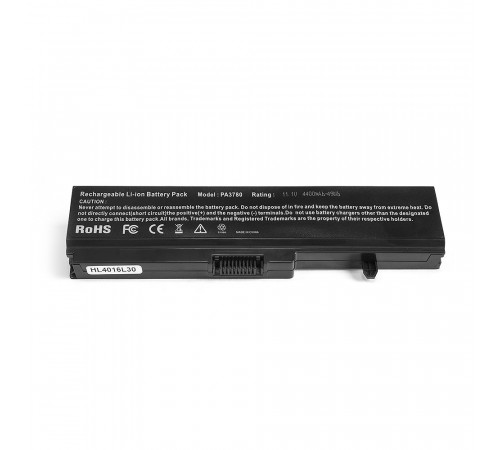 Аккумулятор для ноутбука Toshiba Portege T110, T131, Satellite T110, T115, T130, Pro T110, T130 Series. 11.1V 4400mAh PN: PA3780U-1BRS, PABAS215