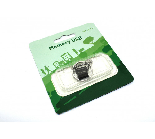 Флешка USB Dr. Memory mini 4Гб, USB 2.0, черный