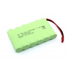 Аккумулятор Ni-Mh 7.2V 2400 mAh AA Flatpack разъем JST