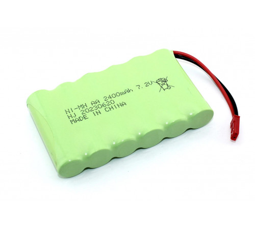 Аккумулятор Ni-Mh 7.2V 2400 mAh AA Flatpack разъем JST