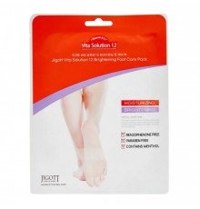 Jigott Маска для ног / Vita Solution 12 Brightening Foot Care Pack, 20 мл