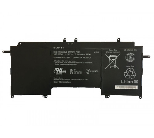 Аккумулятор для Sony Vaio SVF13N, (VGP-BPS41), 36Wh, 11.25V, черный