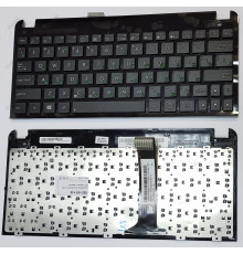 Клавиатура для ноутбука Asus Eee PC 1025, 1025C, 1025CE, 1060 черная, с рамкой