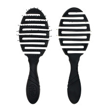 Wet Brush Расческа для быстрой сушки волос / Pro Flex Dry Black BWP800FLEXBK, черный