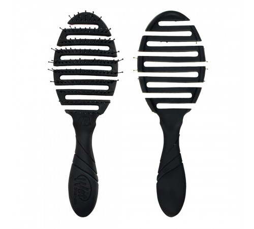 Wet Brush Расческа для быстрой сушки волос / Pro Flex Dry Black BWP800FLEXBK, черный