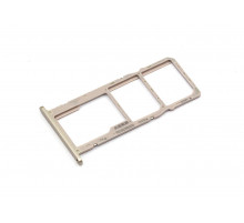 Лоток для SIM-карты Huawei Y5 2018 золотой