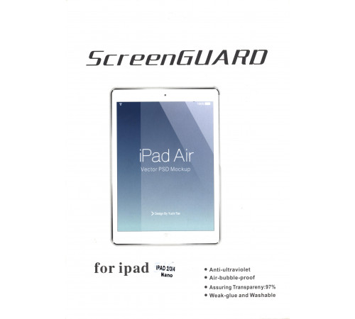 Защитная пленка iPad 2