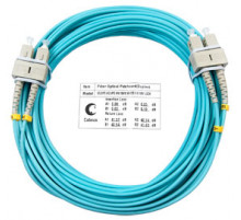 Cabeus FOP-50-SC-SC-10m Шнур оптический duplex SC-SC 50/125 mm OM3 10м LSZH