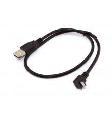 Кабель USB  Type A на Micro USB угол вниз  0,5 м