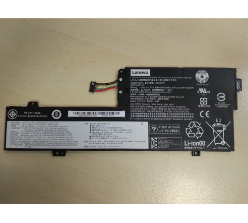 Аккумулятор для Lenovo IdeaPad 320S-13IKB, Yoga 720-12IKB, 330-11IGM (L17L3P61), 3108mAh, 11.58V, ver.2