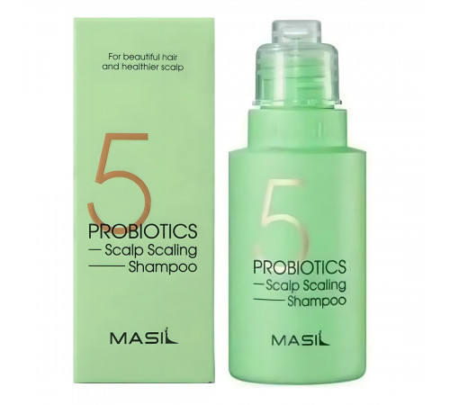 Masil Шампунь для волос глубокоочищающий с пробиотиками / 5 Probiotics Scalp Scaling Shampoo, 50 мл