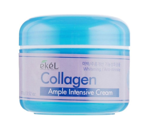 Ekel Крем для лица ампульный омолаживающий с коллагеном / Ample Intensive Cream Collagen, 100 мл