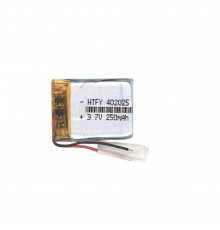 Аккумулятор Li-Pol (батарея) 4*20*25мм 2pin 3.7V/250mAh