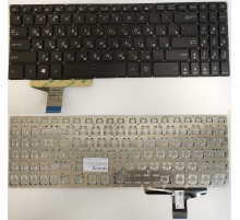 Клавиатура для ноутбука Asus M580, N580, X580VD, N580V, X580 черная, без рамки