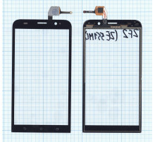 Сенсорное стекло (тачскрин) для Asus ZenFone 2 ZE551ML черное