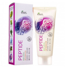 Ekel Крем для рук антивозрастной с пептидами / Natural Intensive Hand Cream Peptide, 100 мл