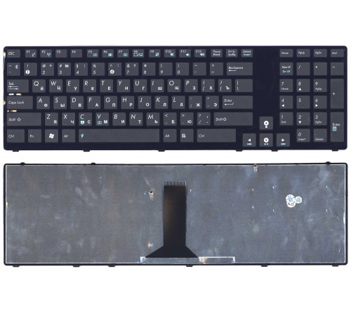 Клавиатура для ноутбука Asus K95 черная с рамкой