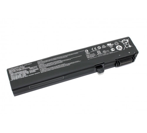 Аккумуляторная батарея для ноутбука MSI GE62 GE72 (BTY-M6H) 10.8V 4730mAh 51Wh черная