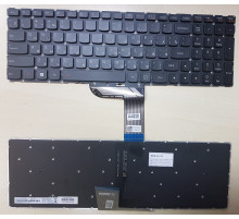 Клавиатура для ноутбука Lenovo Yoga 500S, 500S-15ISK, 700S, 700S-15IKB черная, с подсветкой