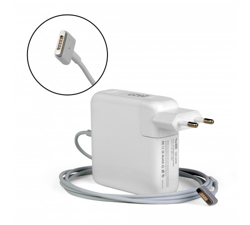 Блок питания TopON для Apple 20V 4.25A (MagSafe2) 85W A1398