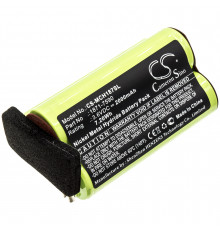 Аккумулятор CS-MCH187SL для Moser ChromStyle 1871  2000mAh, 3.6V, Ni-MH