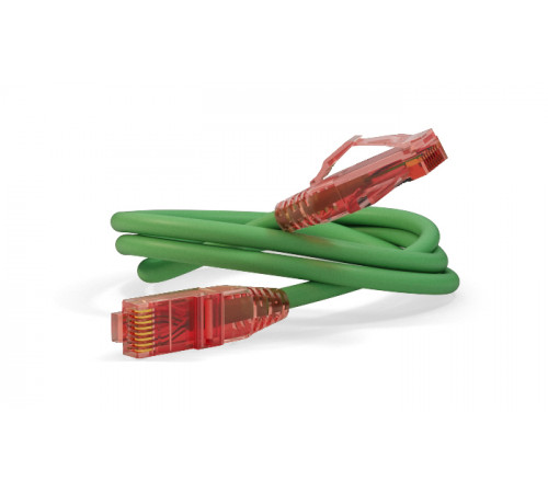 PC-LPM-UTP-RJ45-RJ45-C5e-5M-LSZH-GN Патч-корд U/UTP, Cat.5е (100% Fluke Component Tested), LSZH, 5 м, зеленый Hyperline