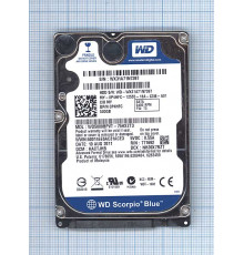 Жесткий диск WD Blue 2.5, 500GB, SATA II