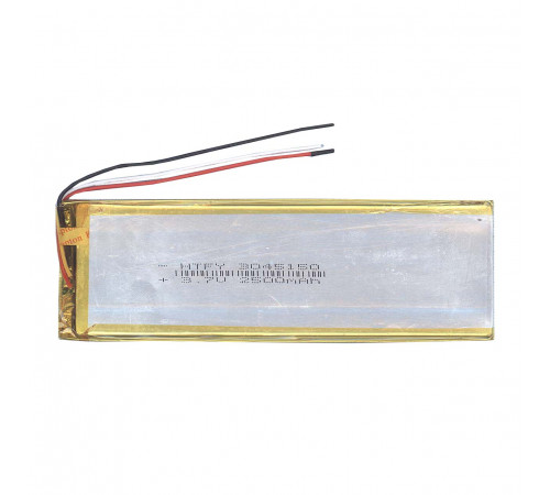 Аккумулятор Li-Pol (батарея) 3*45*150мм 3pin 3.7V/2500mAh