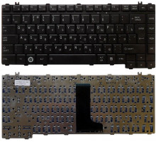 Клавиатура для ноутбука Toshiba Satellite A300, M300, L300, M500, M505 черная, большой Enter