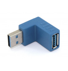 Угловой удлинитель USB Type A с поворотом вниз