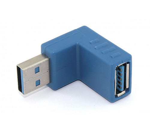 Угловой удлинитель USB Type A с поворотом вниз