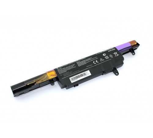 Аккумуляторная батарея для ноутбука DNS Clevo W940 11.1V 2200mAh W940BAT-3 черная OEM