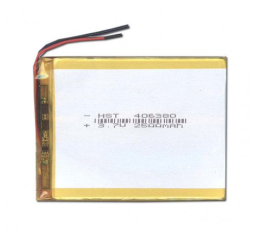 Аккумулятор Li-Pol (батарея) 4*63*80мм 2pin 3.7V/2500mAh