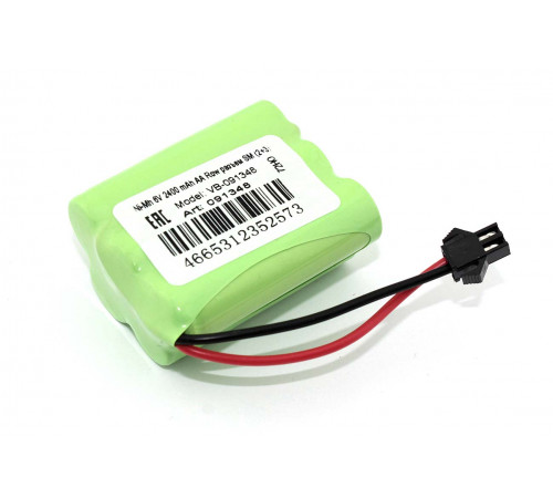 Аккумулятор Ni-Mh 6V 2400 mAh AA Row разъем SM (2+3)